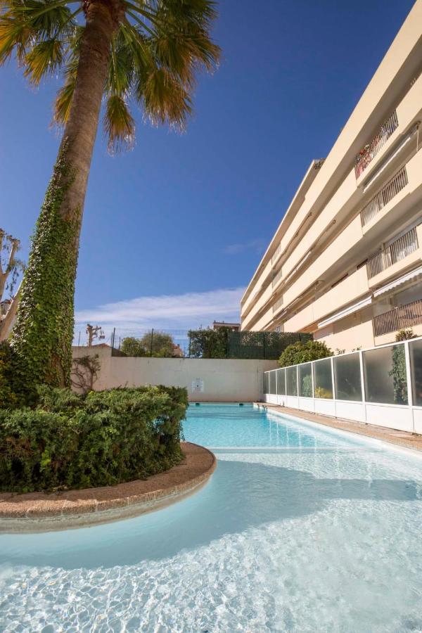 Chez J-P - 100M Beach 2-4Pers Terrace Sea View Pool Garage Антиб Экстерьер фото